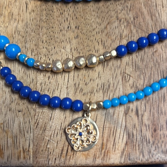 Chicos three layered beaded necklace - Picture 2 of 4